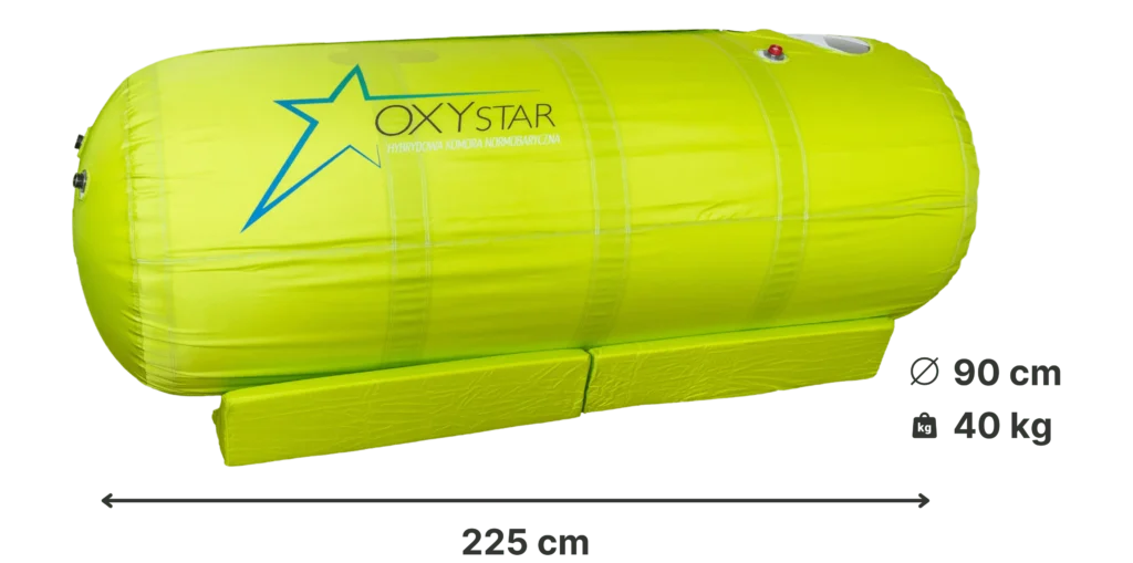 KOmora normobaryczna OXYstar 901 z wymiarami