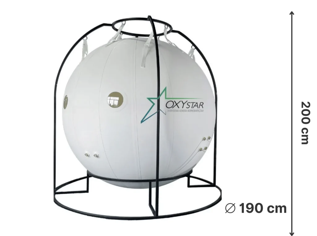 Komora normobaryczna OXYstar SFERA z wymiarami